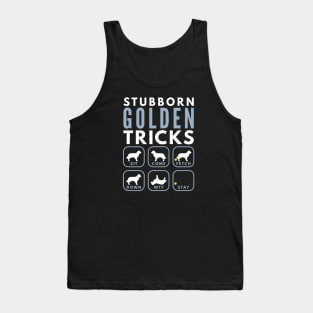 Stubborn Golden Retriever Tricks - Dog Training Tank Top